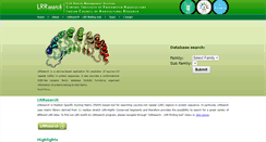 Desktop Screenshot of lrrsearch.com